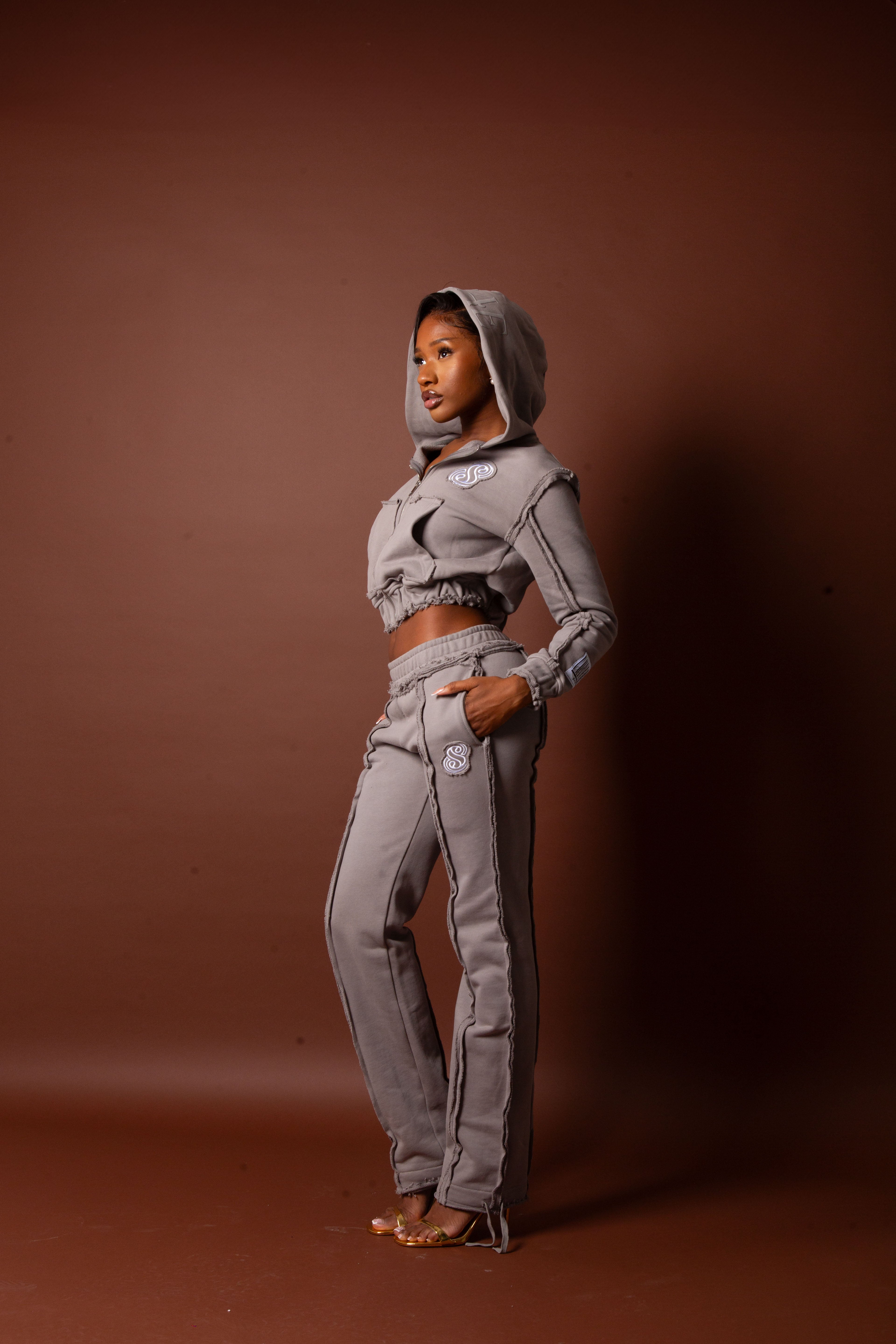 Grey Staple Joggers