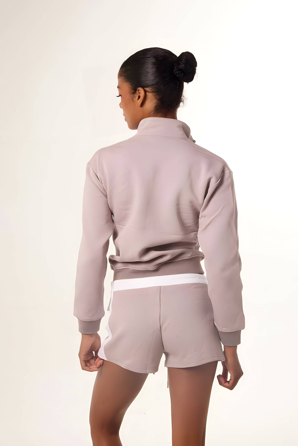 Track Tease Shorts- GREY