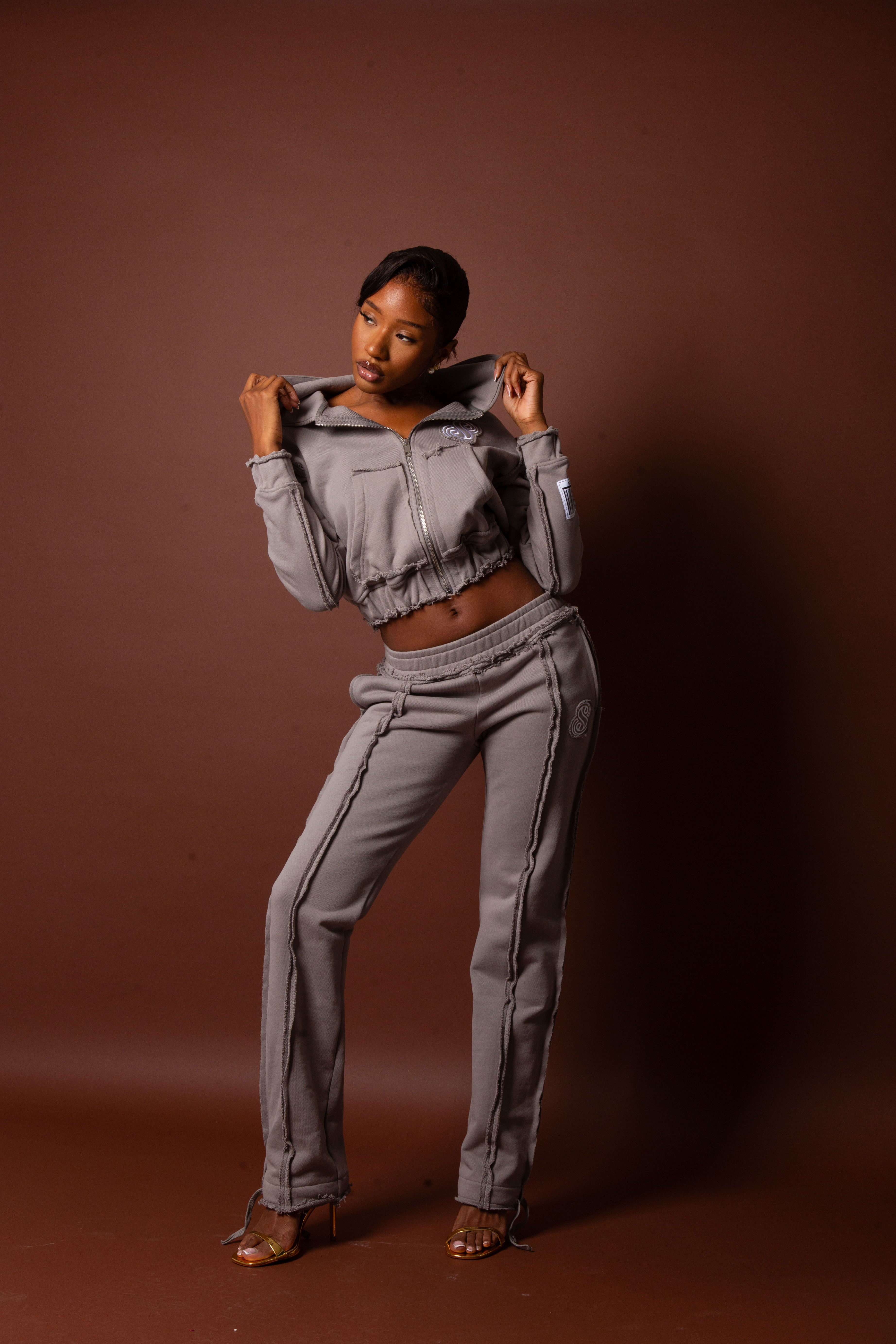 Grey Staple Joggers