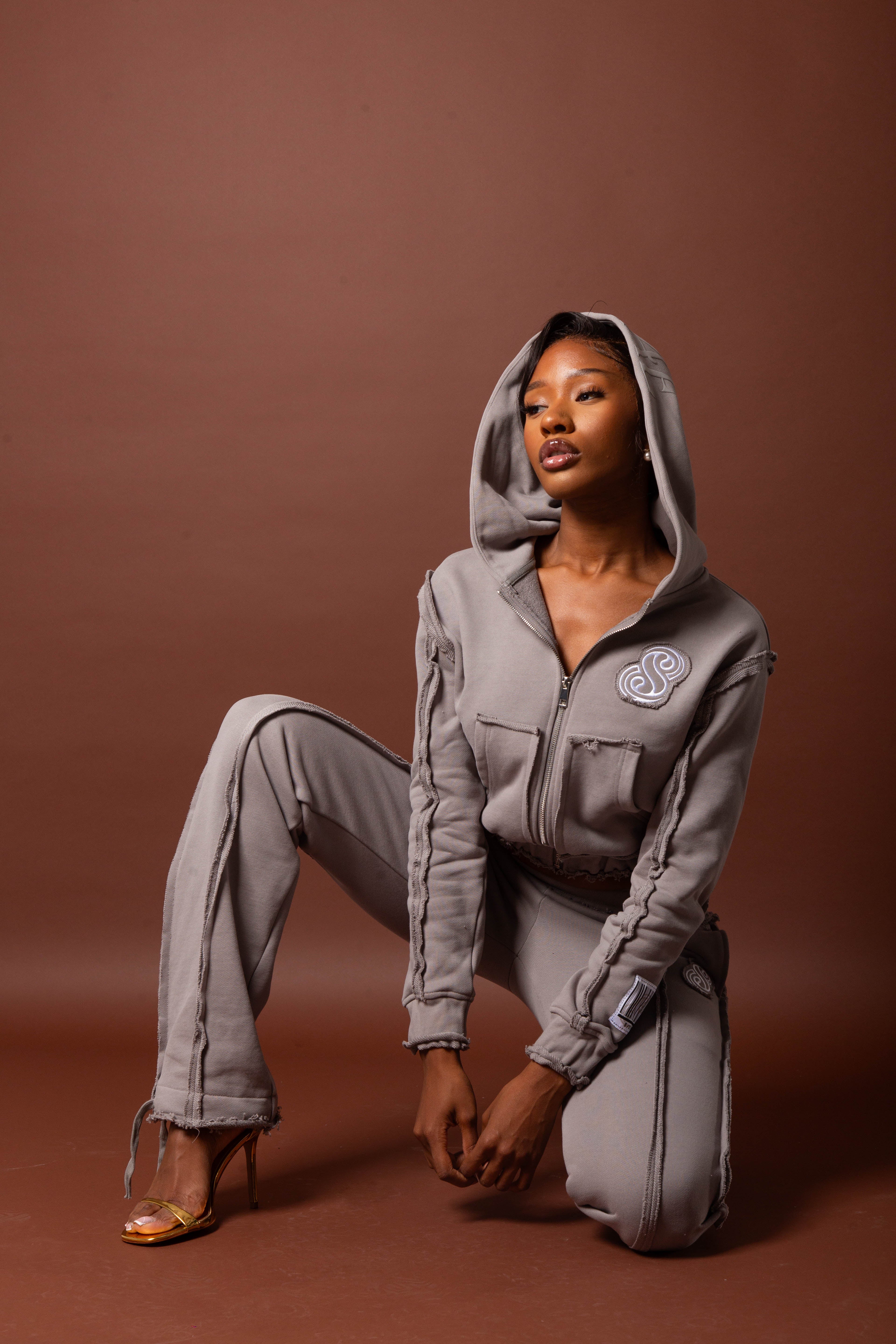 Grey Staple Joggers