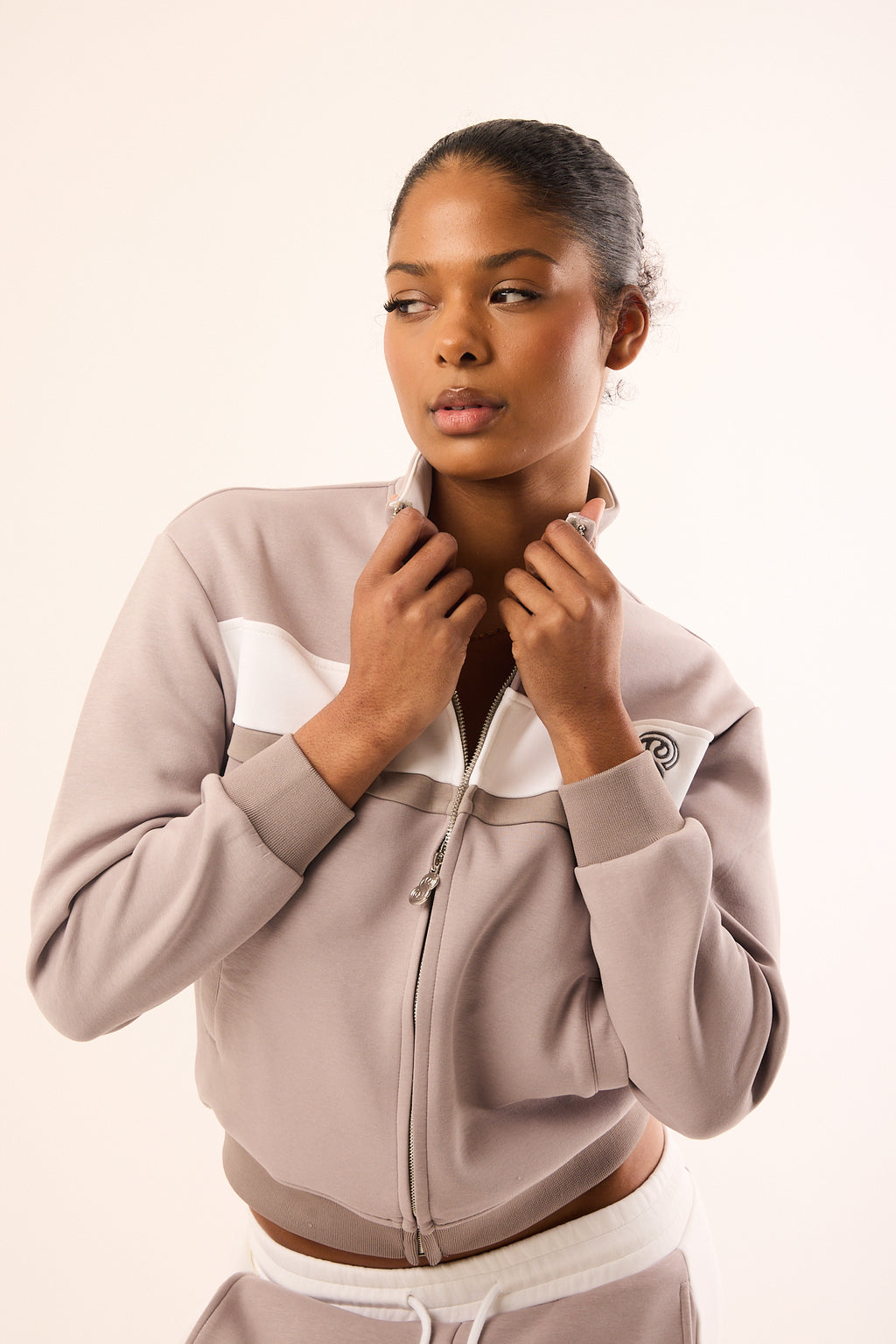 Grey Track Tease Jacket