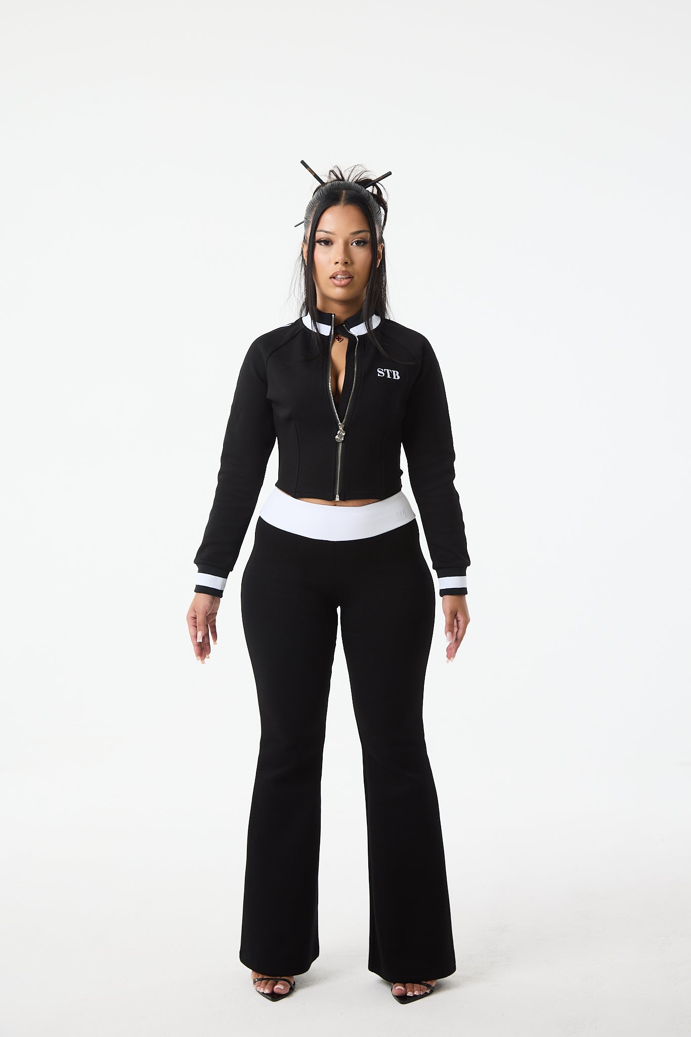 Velocity Vixen Flared Leggings - Noir