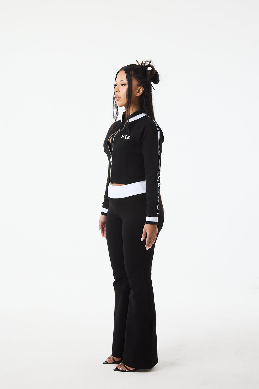 Velocity Vixen Flared Leggings - Noir